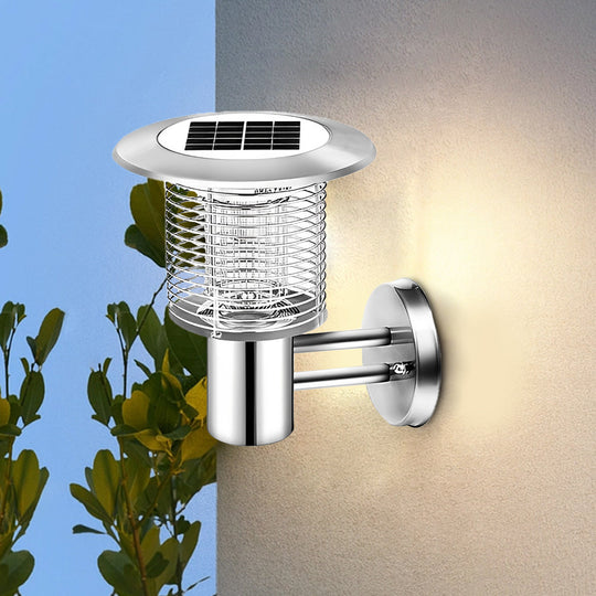 Advanced Solar Powered Mosquito Killer Lamp Eco Friendly Garden Light
