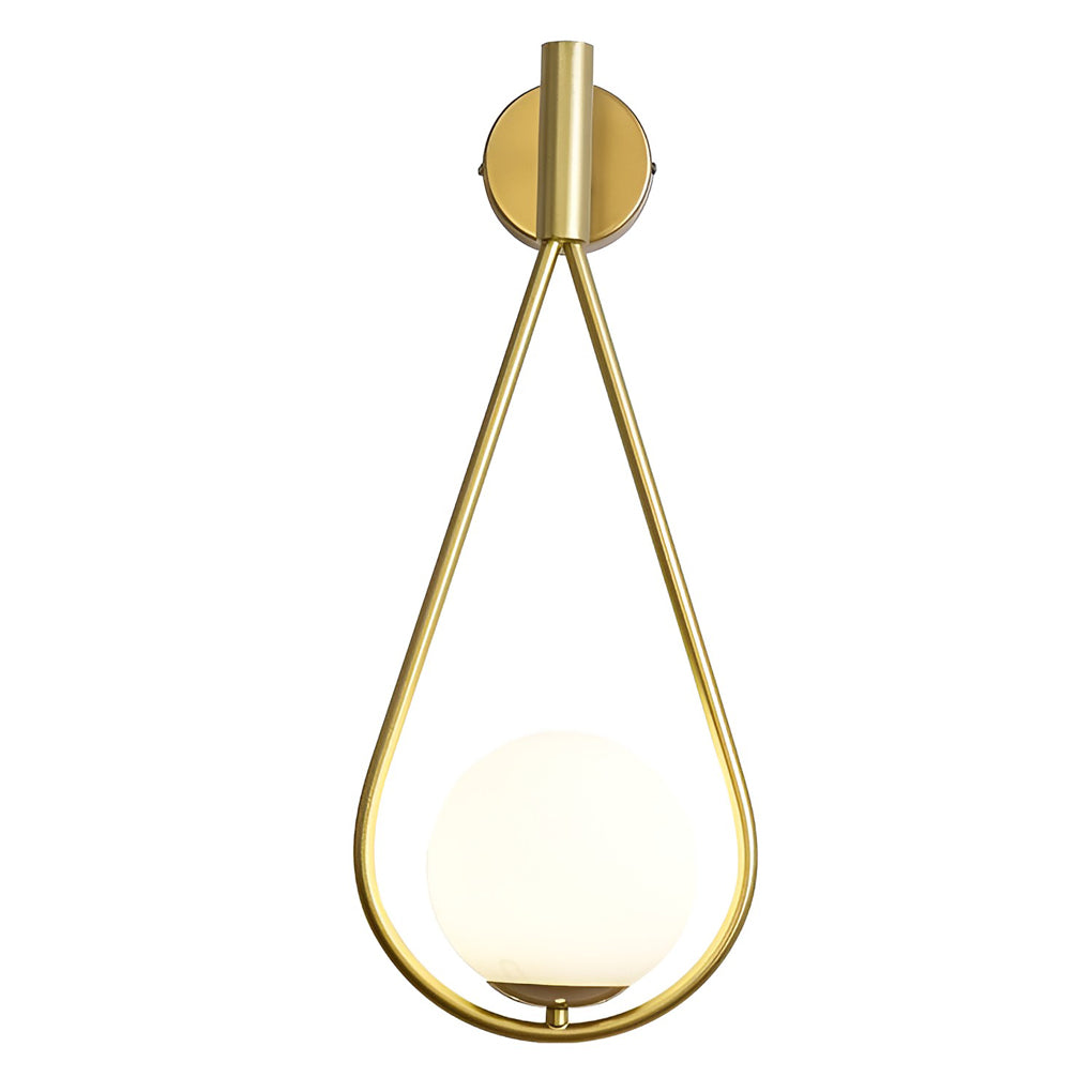 Water Drop Shaped LED Nordic Wall Lamp – Modern Wall Sconce