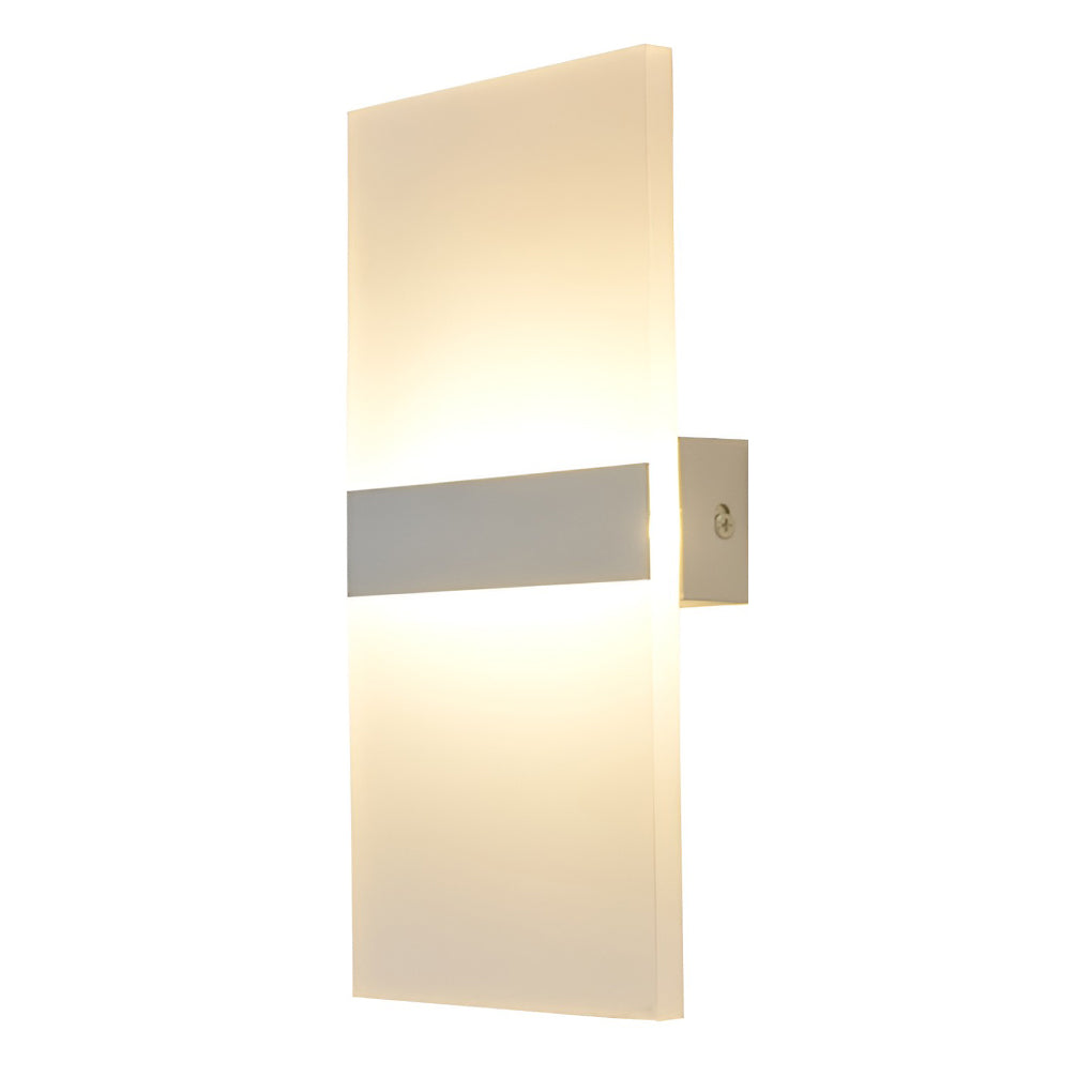 Rectangular Acrylic 6W LED Modern Wall Sconce