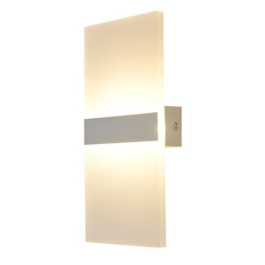 Rectangular Acrylic 6W LED Modern Wall Sconce