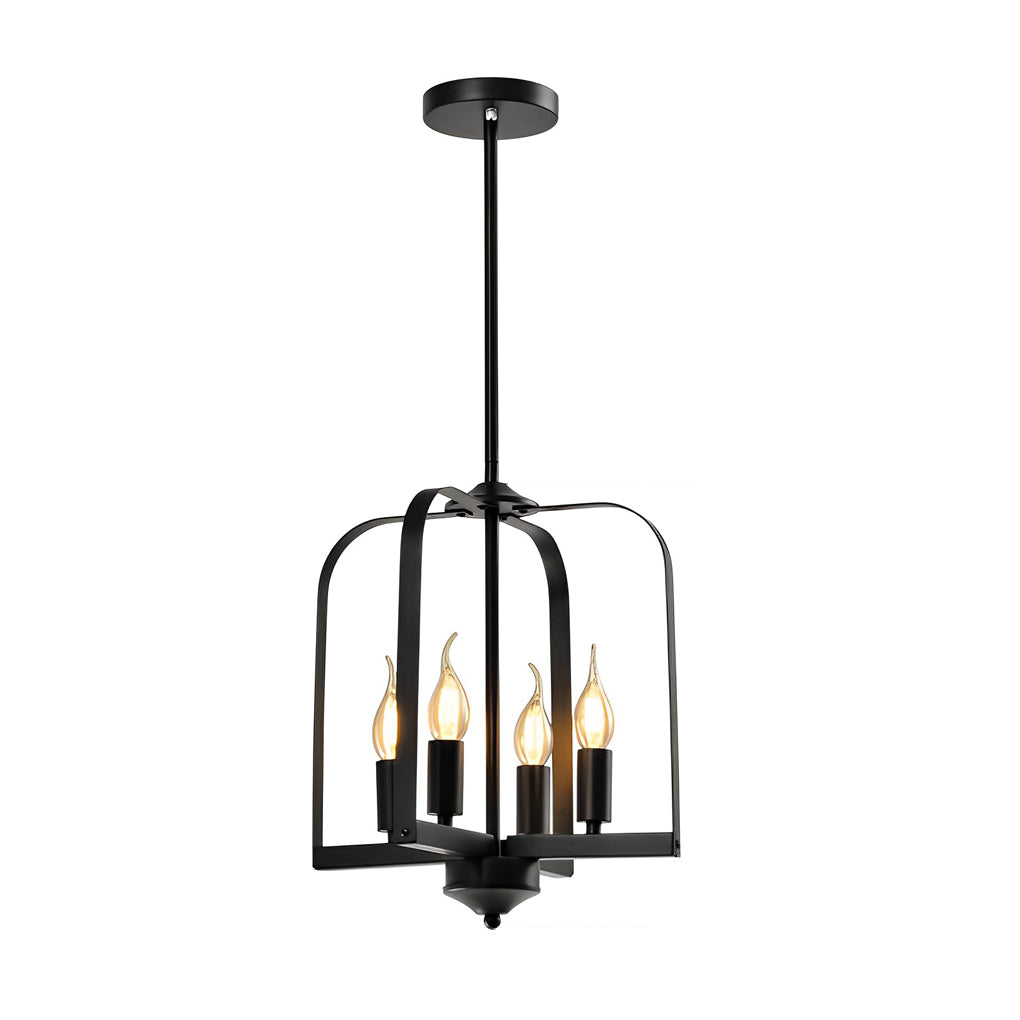 Creative Iron Cage American Country Style Chandelier Ceiling Light