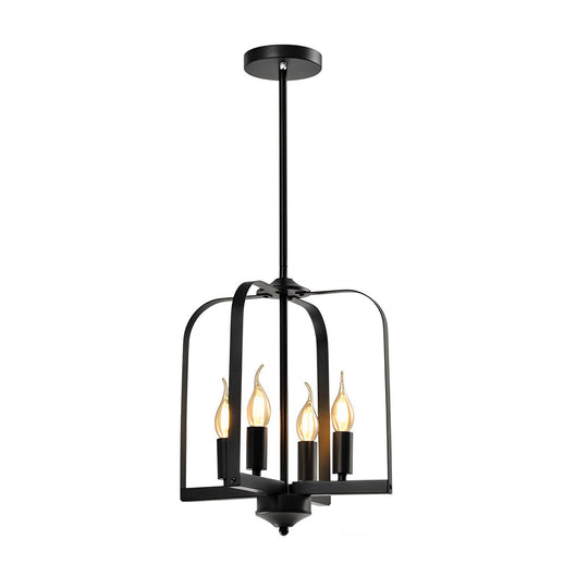 Creative Iron Cage American Country Style Chandelier Ceiling Light