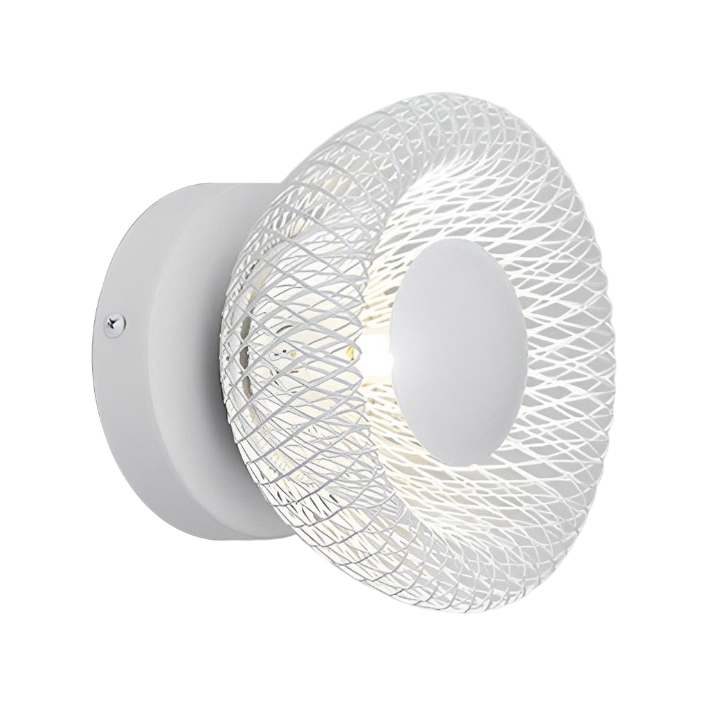 Circular Nest Grid Artistic Modern LED Wall Lamp