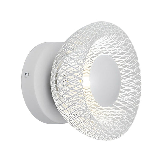 Circular Nest Grid Artistic Modern LED Wall Lamp