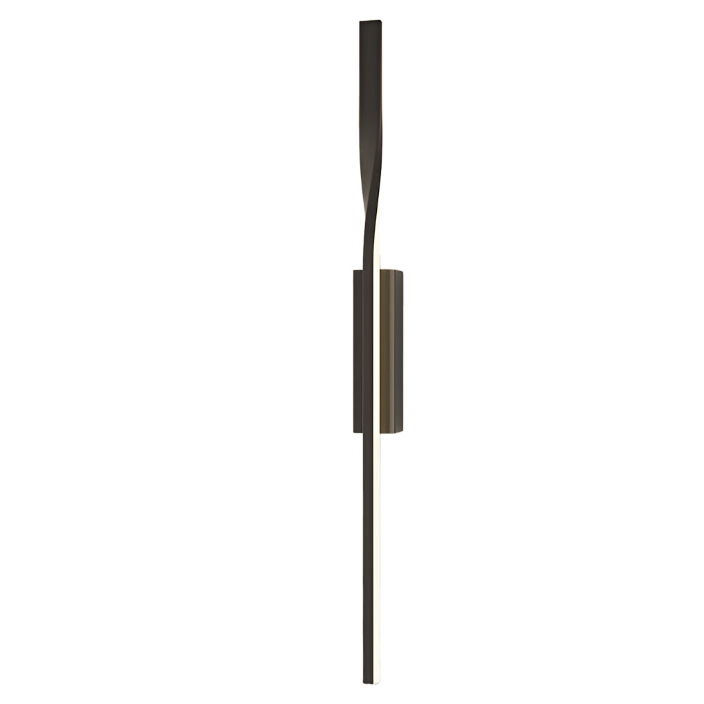 Creative Linear LED Black Modern Minimalist Wall Lamp