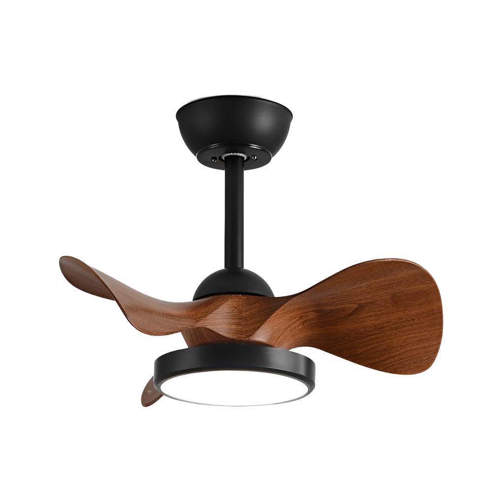 3-Blade Mute LED Dimmable Nordic Ceiling Fan with Remote