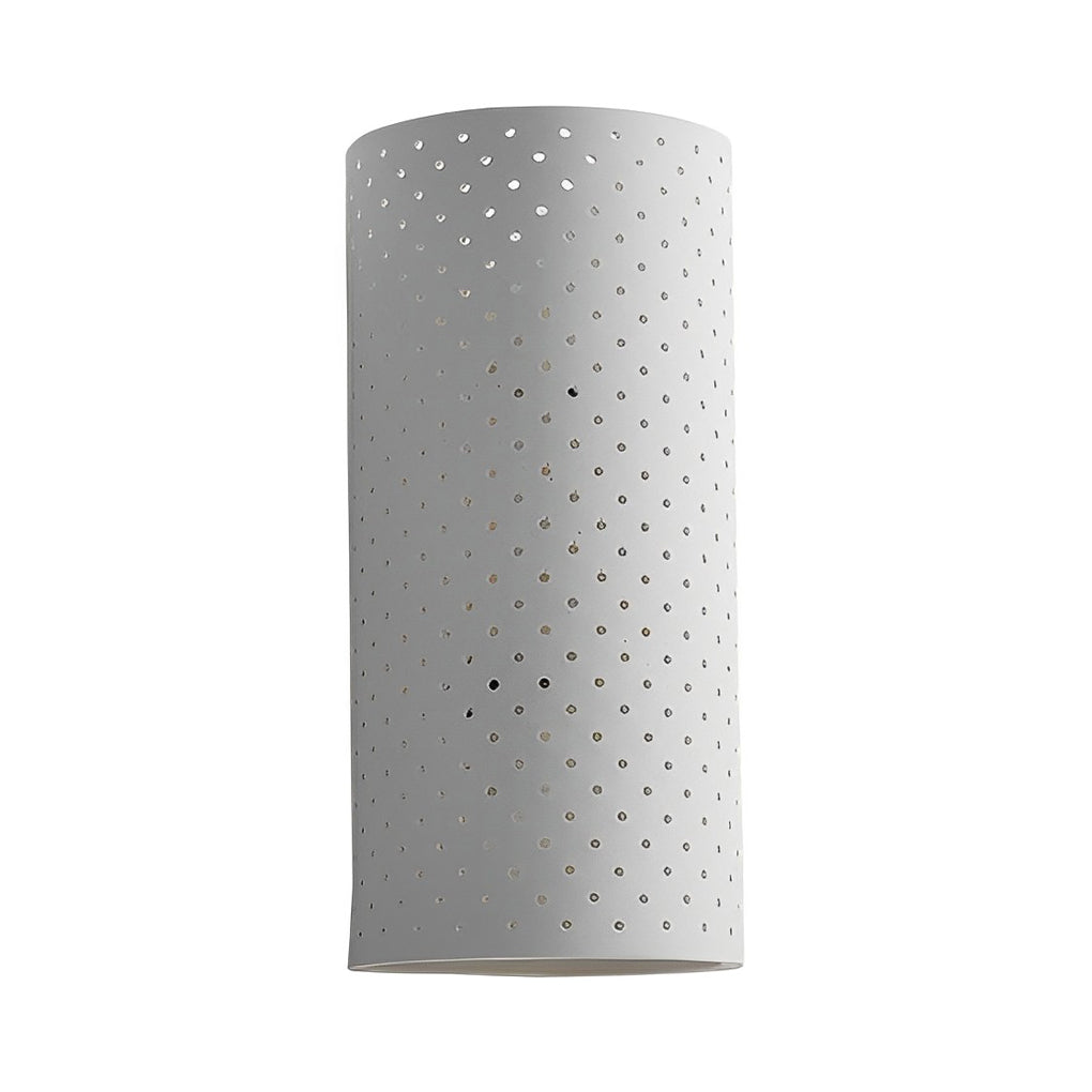 Minimalist Cylindrical Gypsum Waterproof LED Wall Lamp