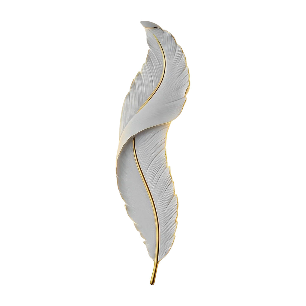 Creative Feather Wall Light LED Luxury Modern Wall Sconce