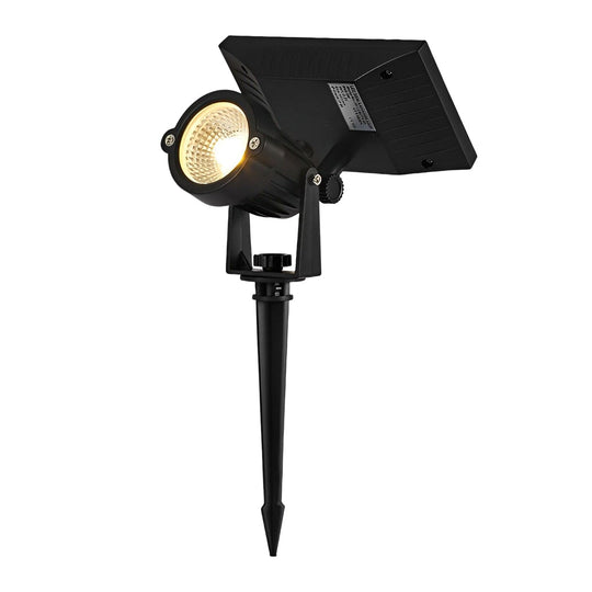 Adjustable Waterproof LED Multicolor Dimmable Solar Powered Spot Light