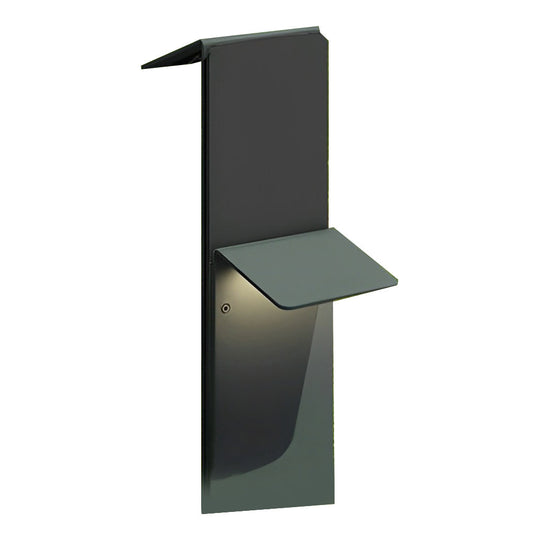 Modern Vertical LED Solar Pathway Lights – Dual Panel Downlighting Design