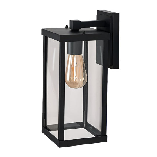 Rectangular Glass LED Outdoor Waterproof Wall Lamp