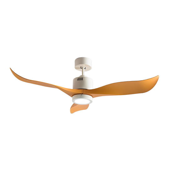3-Blade Intelligent LED Nordic Ceiling Fan with Remote Control
