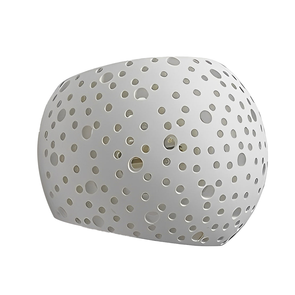 Round Hollow LED Up and Down Modern Wall Lamp