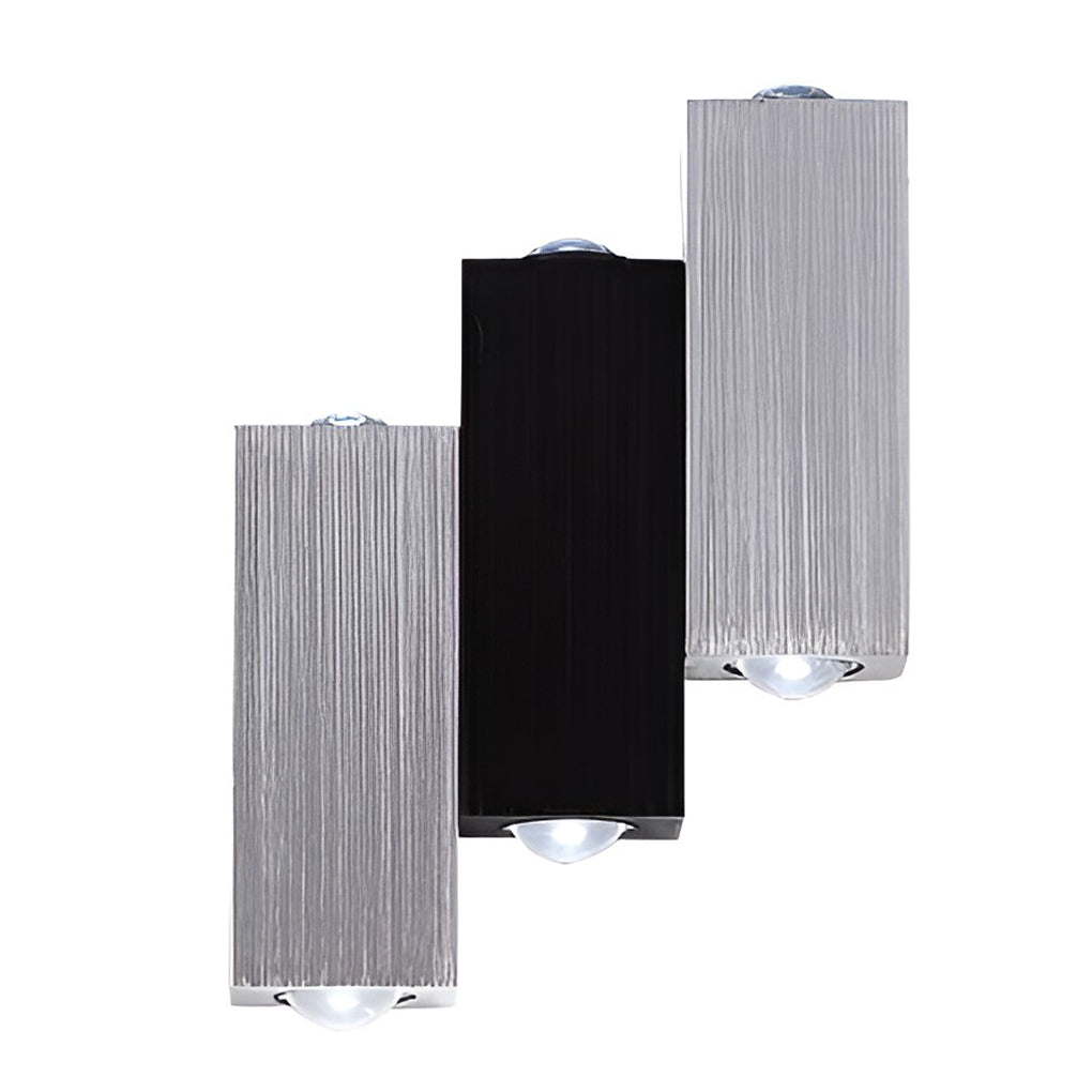Rectangular LED Up and Down Lights Modern Wall Washer Light