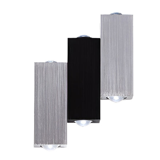 Rectangular LED Up and Down Lights Modern Wall Washer Light