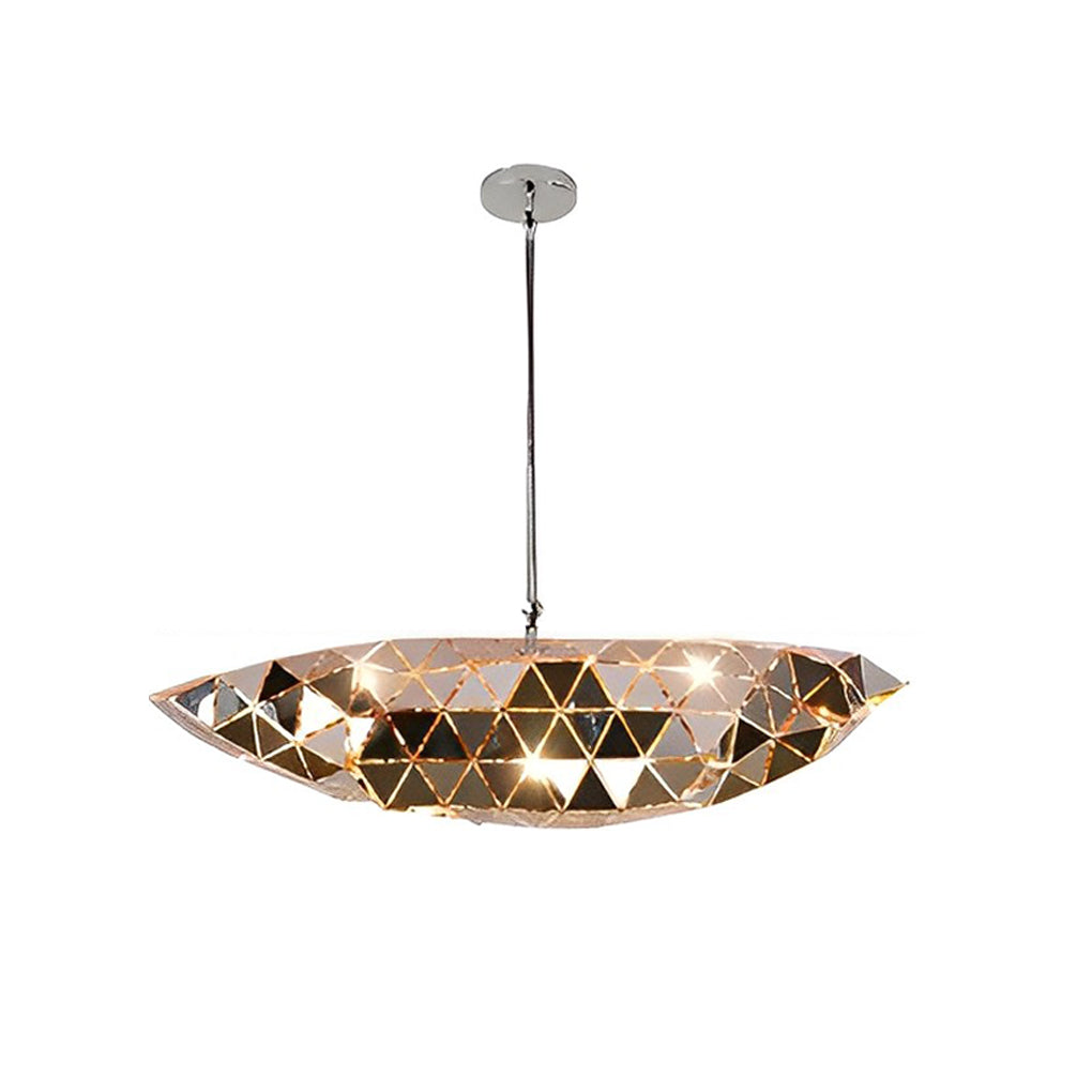 Irregular Decor Stainless Steel Hollow Creative Post Modern Chandelier