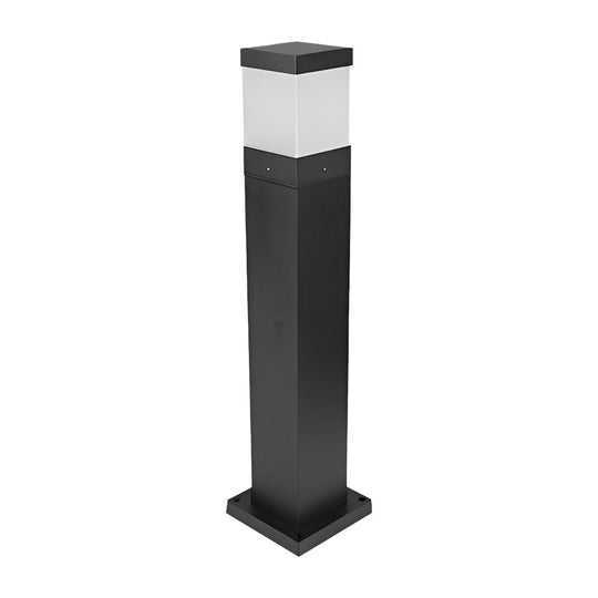 Minimalist Square LED Outdoor Light Modern Bollard Lights for Elegant Home Exterior