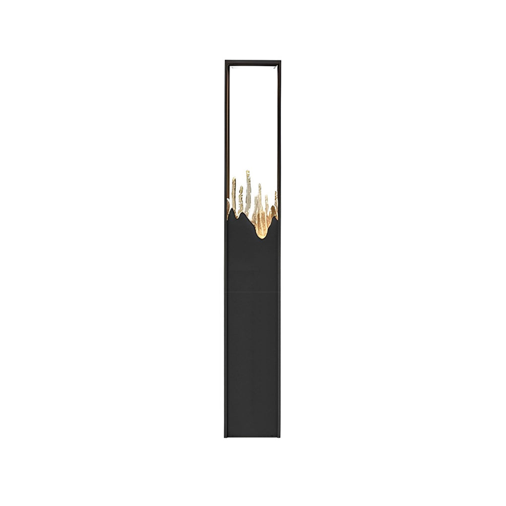 Modern Rectangular Artistic Glass LED Pathway Light