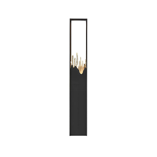 Modern Rectangular Artistic Glass LED Pathway Light