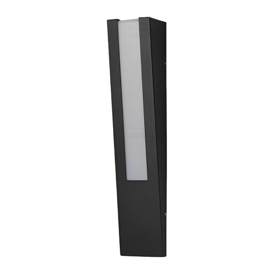Minimalist Black Modern LED Outdoor Wall Lamp