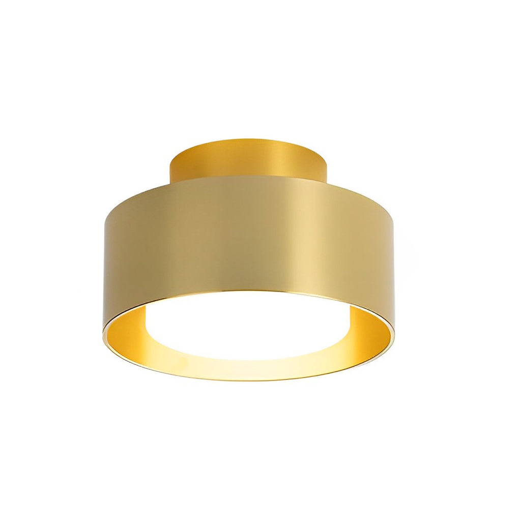 Small Round Aluminum LED Modern Minimalist Surface Mounted Ceiling Light