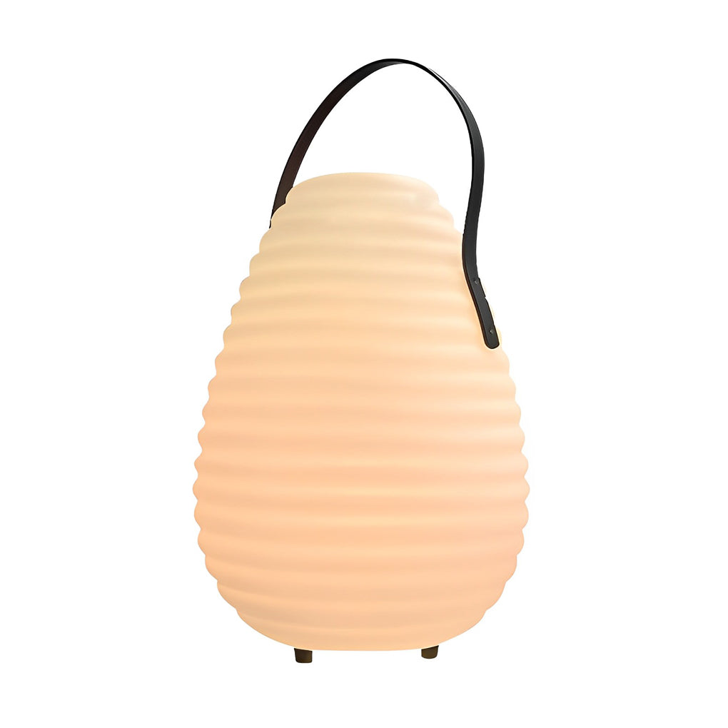 Waterproof Round LED Timing USB Rechargeable Outdoor Lantern