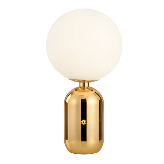 Modern Glass Globe LED Accent Table Lamp