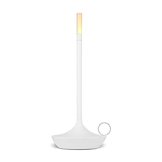 Cordless Candle Wick LED Table Lamp with Touch Dimming