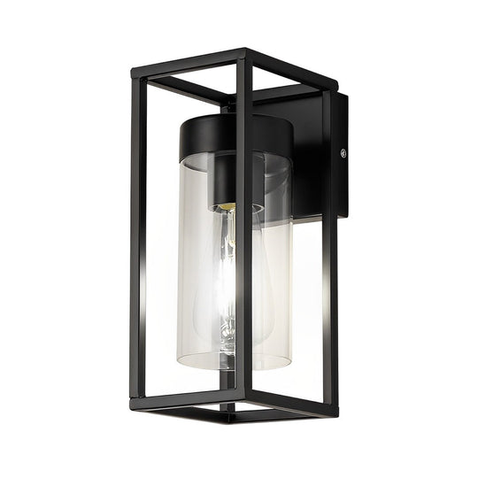 Rectangular Retro Industrial Black LED Wall Lamp
