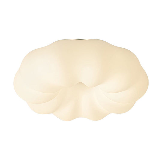 Pumpkin Shape Clouds Stepless Dimming LED White Nordic Ceiling Light