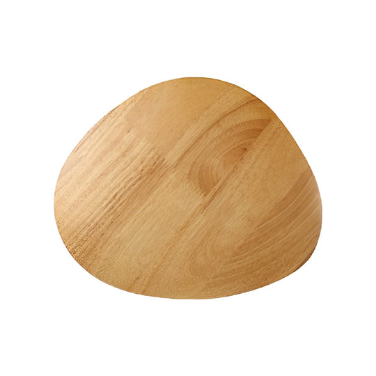 Round Oval Creative LED Wood Nordic Bedside Wall Lamp