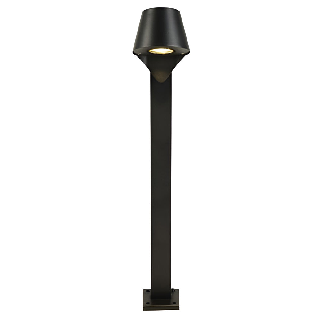 10W LED Black Minimalist Outdoor Pathway Light