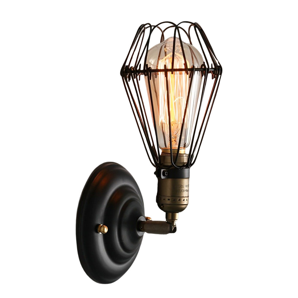 Adjustable Retro Industrial Iron Wall Lamp