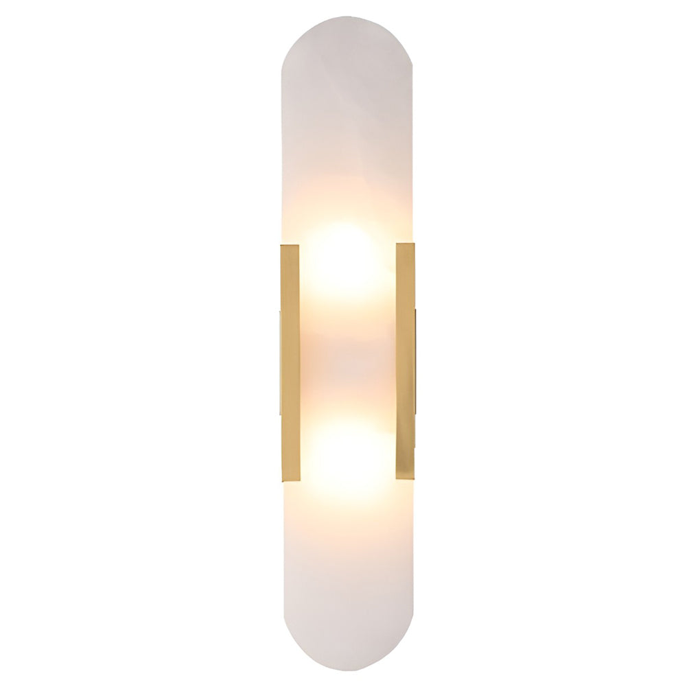Electroplated Metal G4 LED Up and Down Wall Sconce