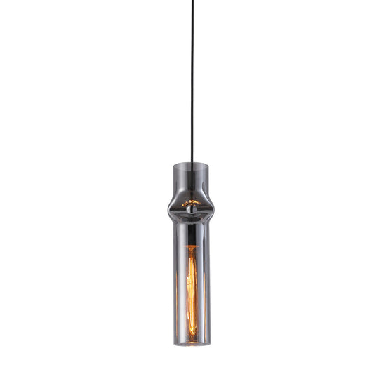 Creative Cylindrical Glass Iron Post-modern Pendant Light