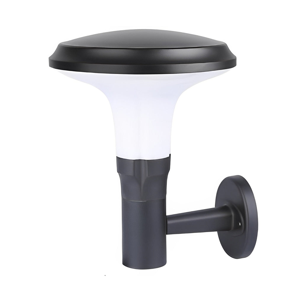 Round Flower LED Waterproof Modern Solar Wall Lamp