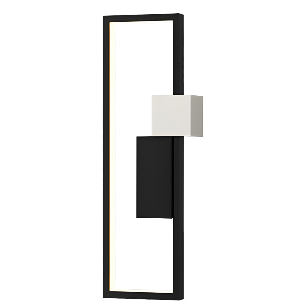 Rectangular Three-Color LED Nordic Wall Lamp
