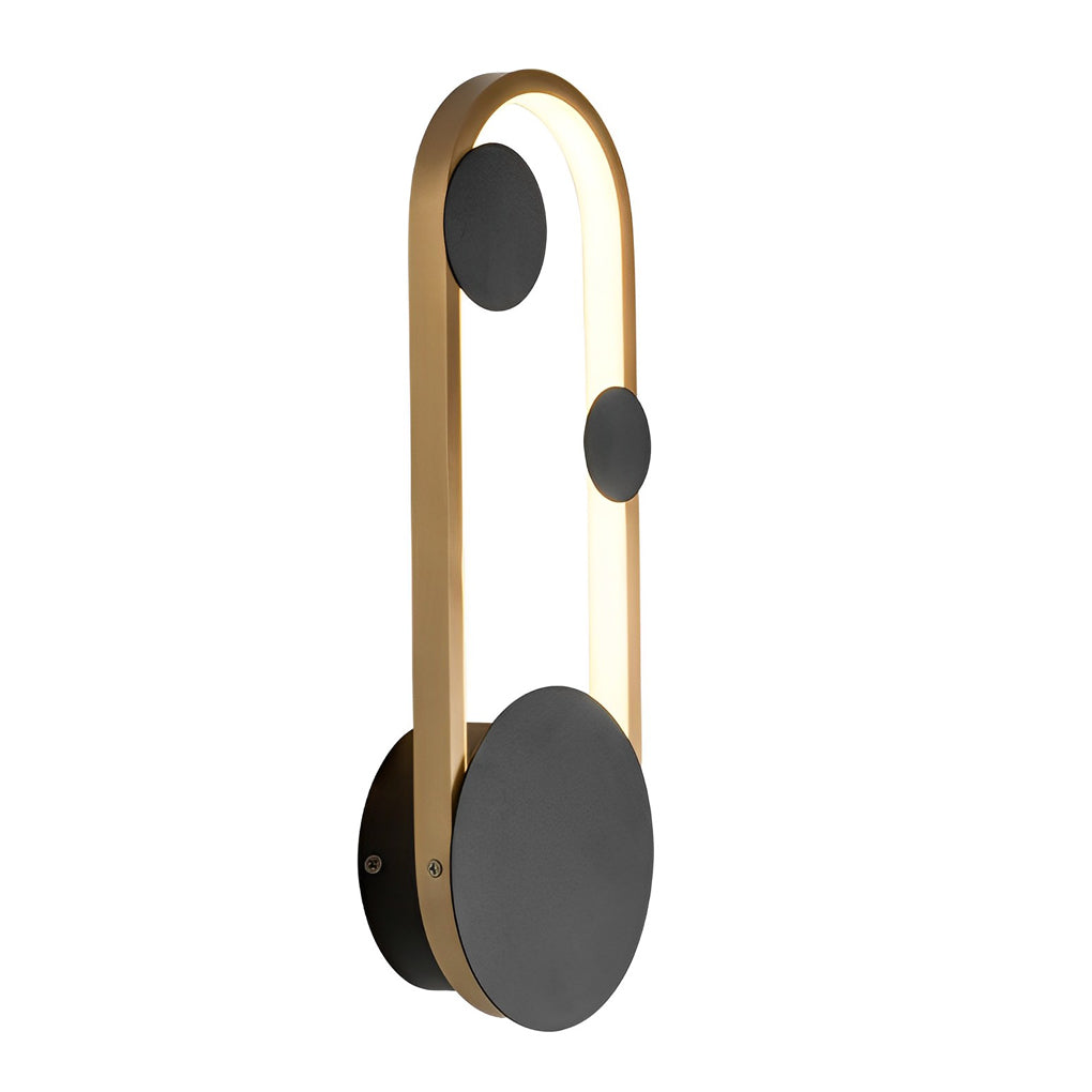 Round Decor Three Step Dimming Nordic LED Wall Sconce