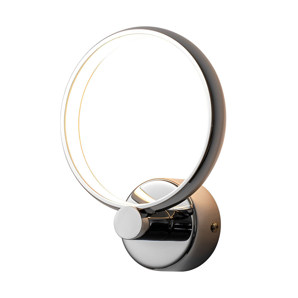 Circular Minimalist Aluminum LED Nordic Wall Lamp