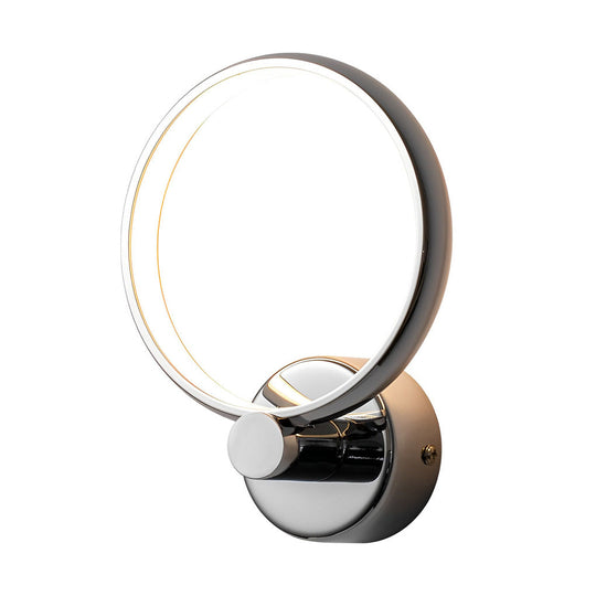Circular Minimalist Aluminum LED Nordic Wall Lamp