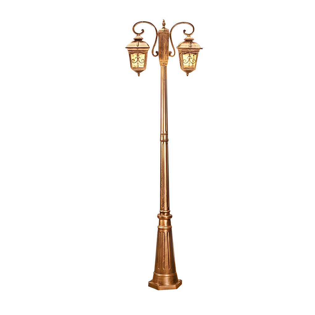 2 Light Outdoor Waterproof Retro European Style Street Lights