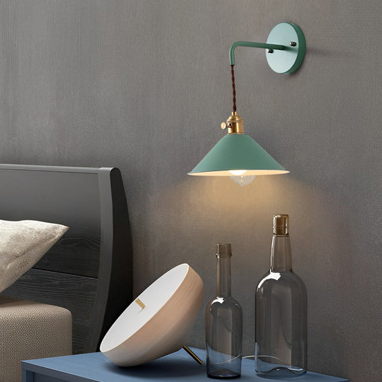 Funnel-Shaped LED Nordic Wall Sconce