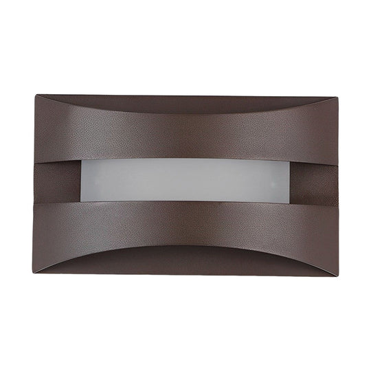 Rectangular Minimalist Nordic LED Bedside Wall Lamp