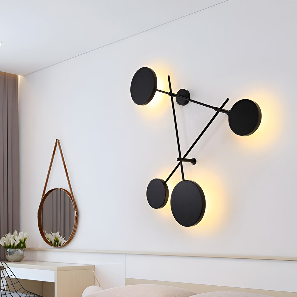 Geometric Round LED Nordic Wall Sconce