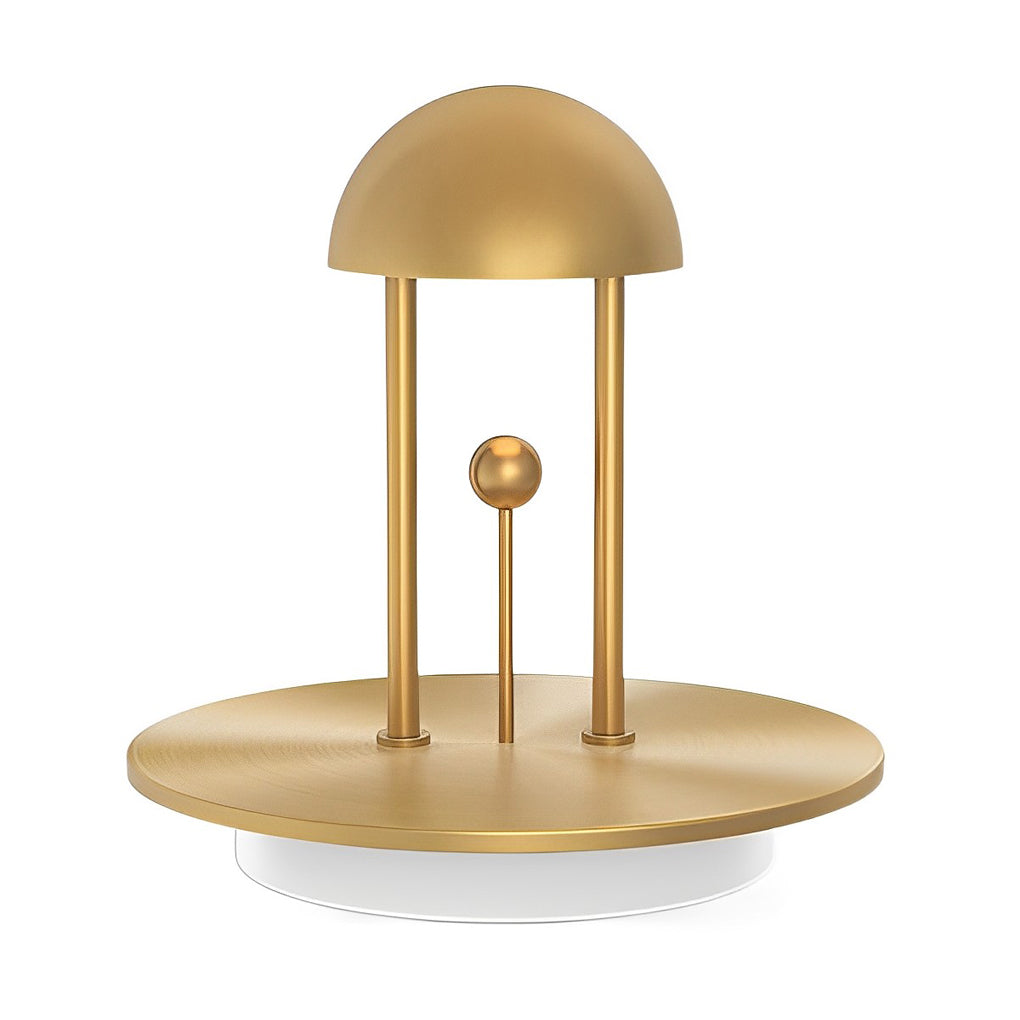 Nickel Jingle Table Lamp – Touch Dimming Ambience