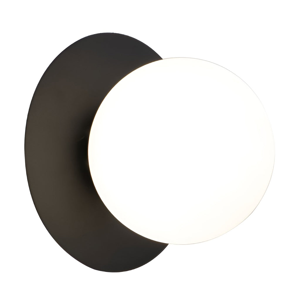 Round Glass Ball LED Modern Wall Lamp