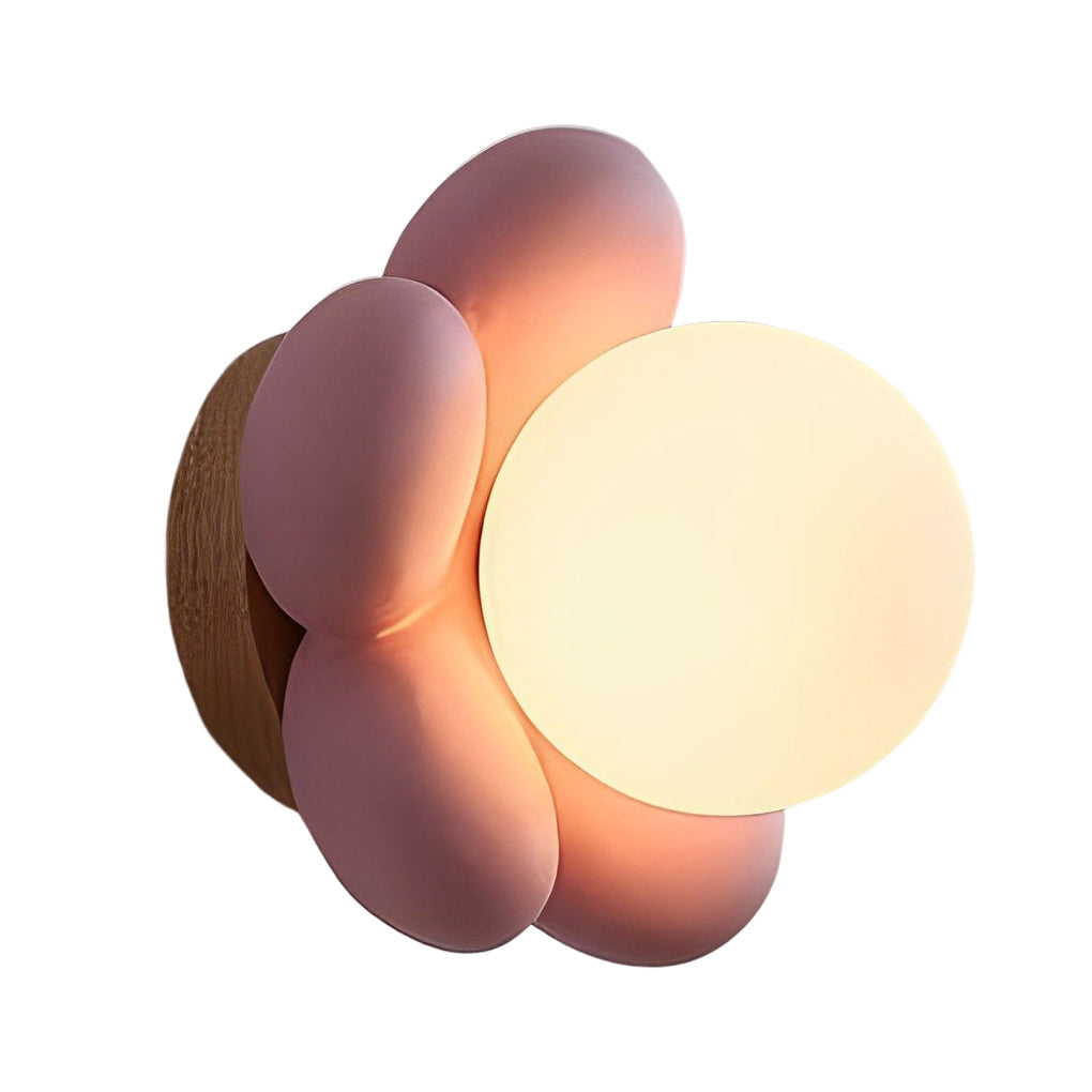 Cute Flower Creative Nordic Wall Lamp