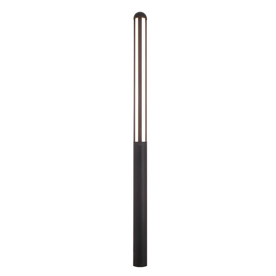 Minimalist Waterproof LED Black Modern Residential Outdoor Bollard Lights Yard Lighting