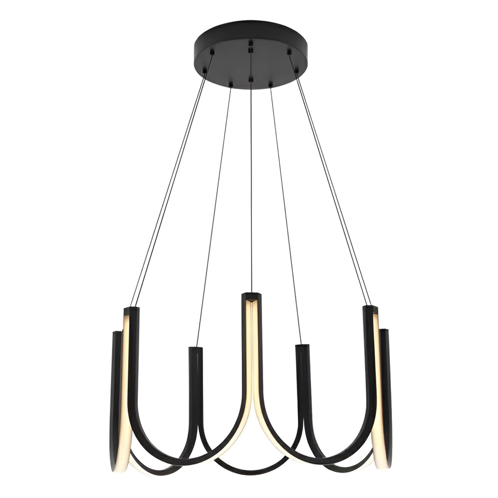 Minimalist 3-Step Dimming LED Nordic Chandelier Hanging Ceiling Lamp