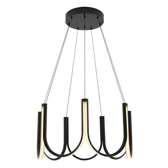 Minimalist 3-Step Dimming LED Nordic Chandelier Hanging Ceiling Lamp